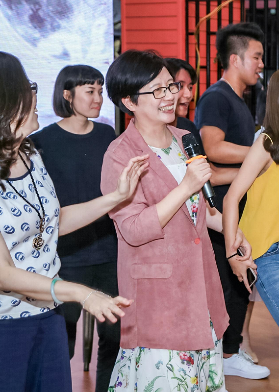 台青創客家創始人虞慧芳女士